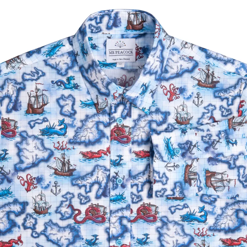 Long Sleeve Shirt Treasure Island