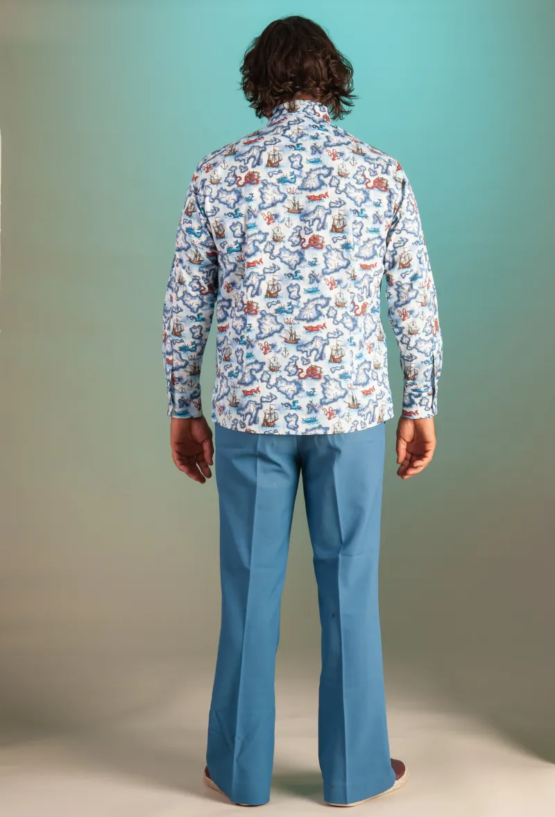 Long Sleeve Shirt Treasure Island