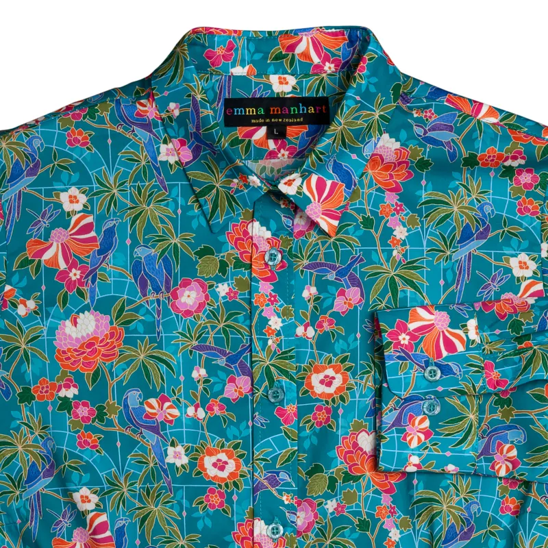 Liberty Women's Long Sleeve Shirt 'Birds of Paradise'