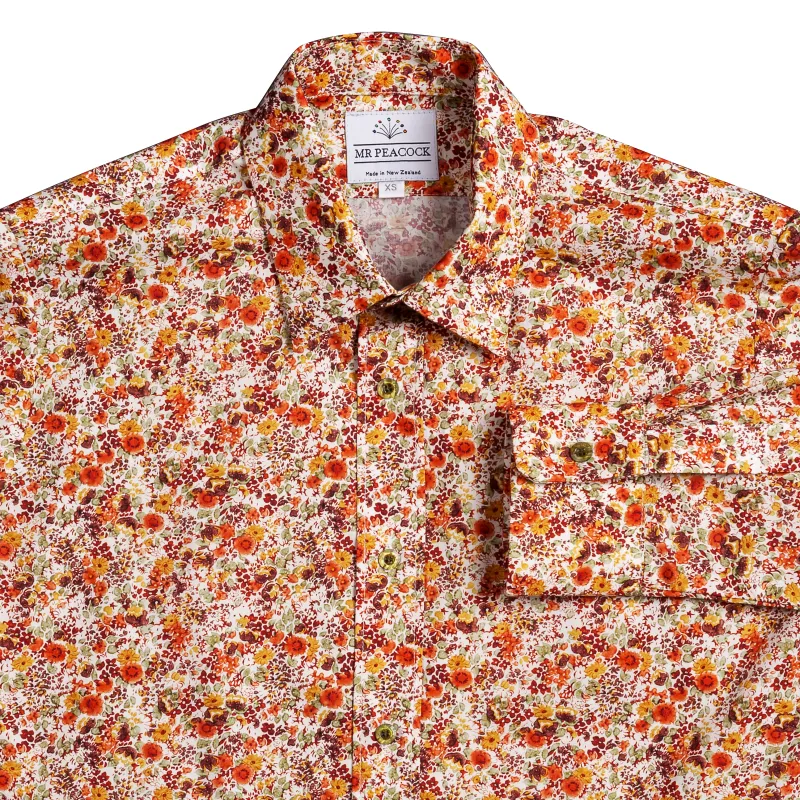 Liberty Long Sleeve Shirt 'Autumn Sunset'