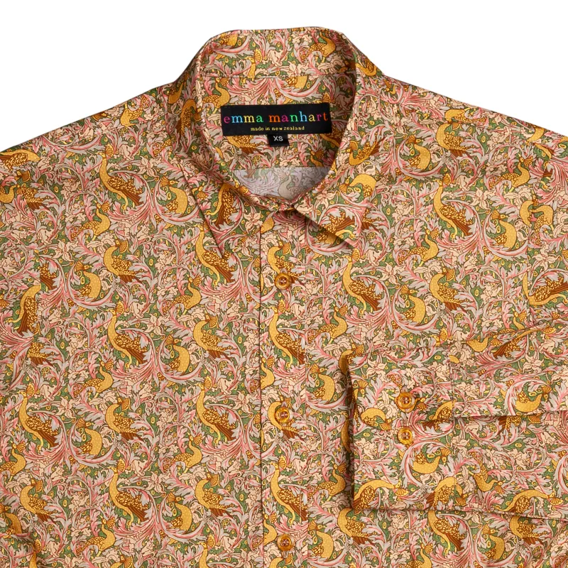 Liberty Women's Long Sleeve Shirt ' Autumn Peacock'