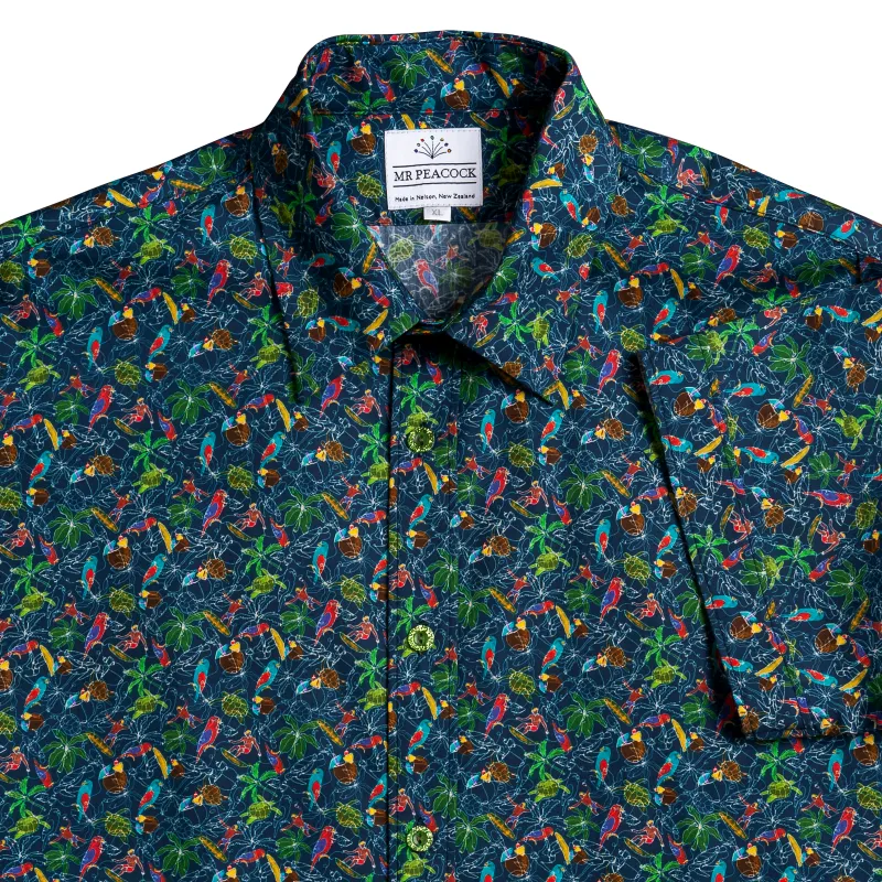 Short Sleeve Shirt 'Island Time'