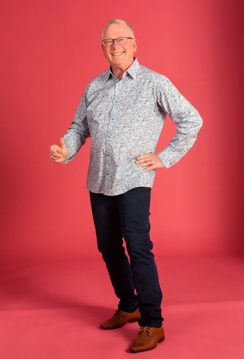 Liberty Long Sleeve Shirt 'Blue Thistle'