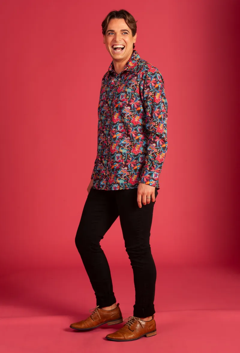 Liberty Long Sleeve Shirt 'Fire & Ice'