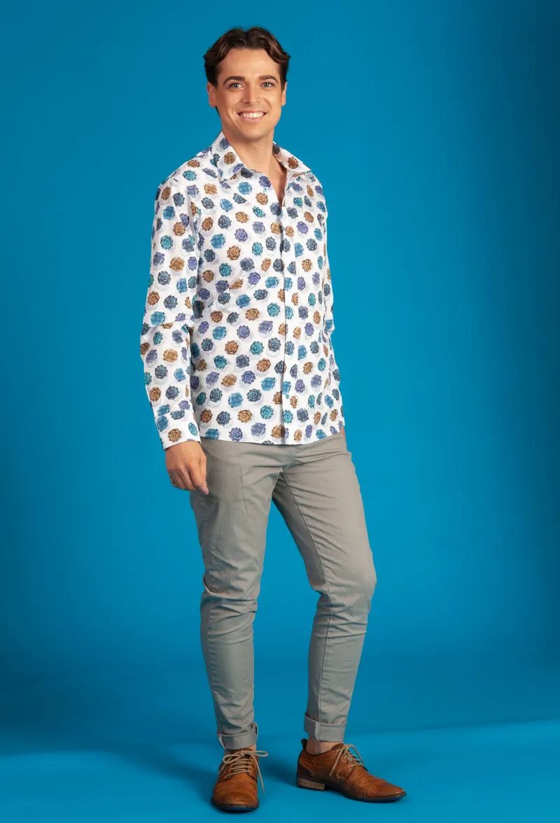 Long Sleeve Shirt 'Artichoke Art'