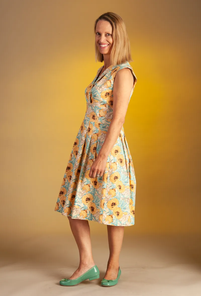 Havana Dress Poppy Sunrise