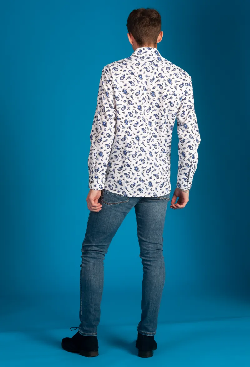 Liberty Long Sleeve Shirt 'China Blue'