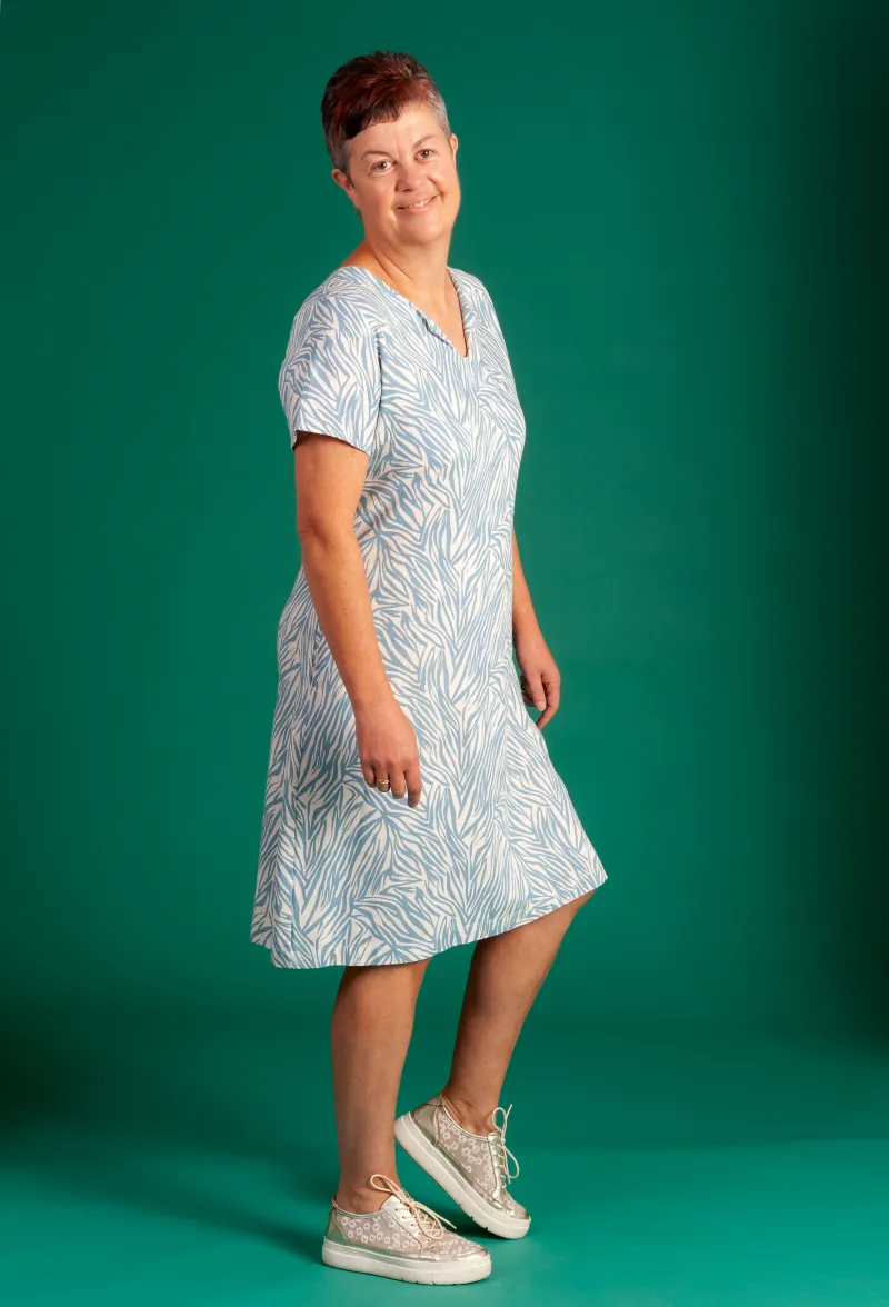 Breezy Dress 'Sea Grass'