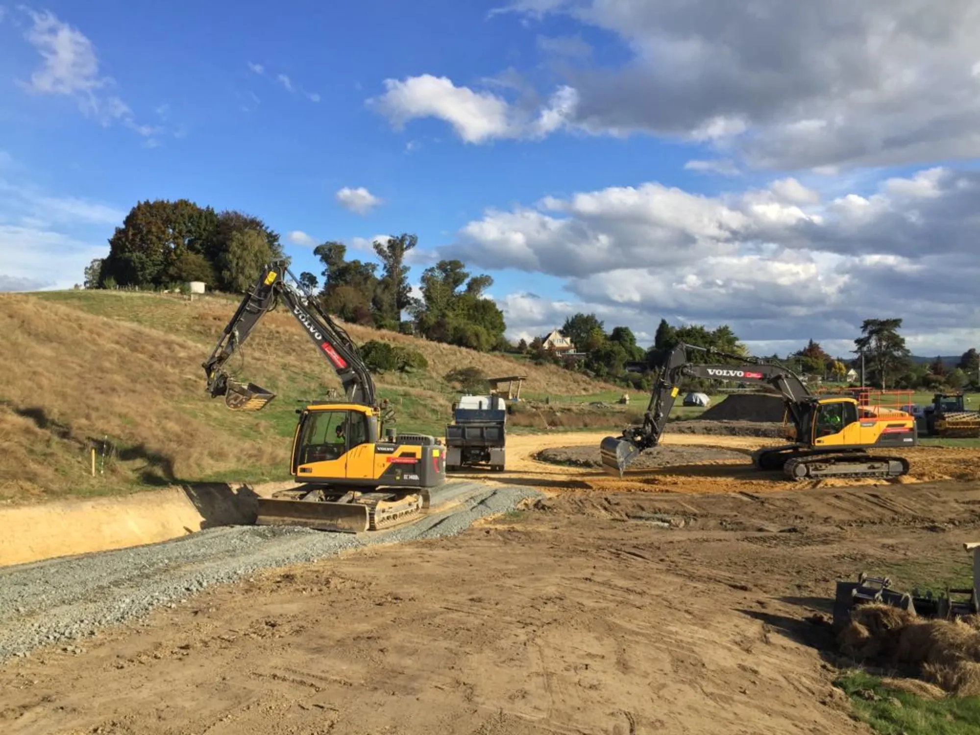 Earthmoving, excavating and landscaping in the Nelson Tasman Region by Nelson Earthworks