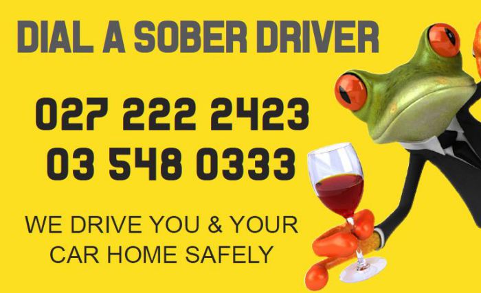 Dial a sober driver and drive home safe from the Nelson Harness Races