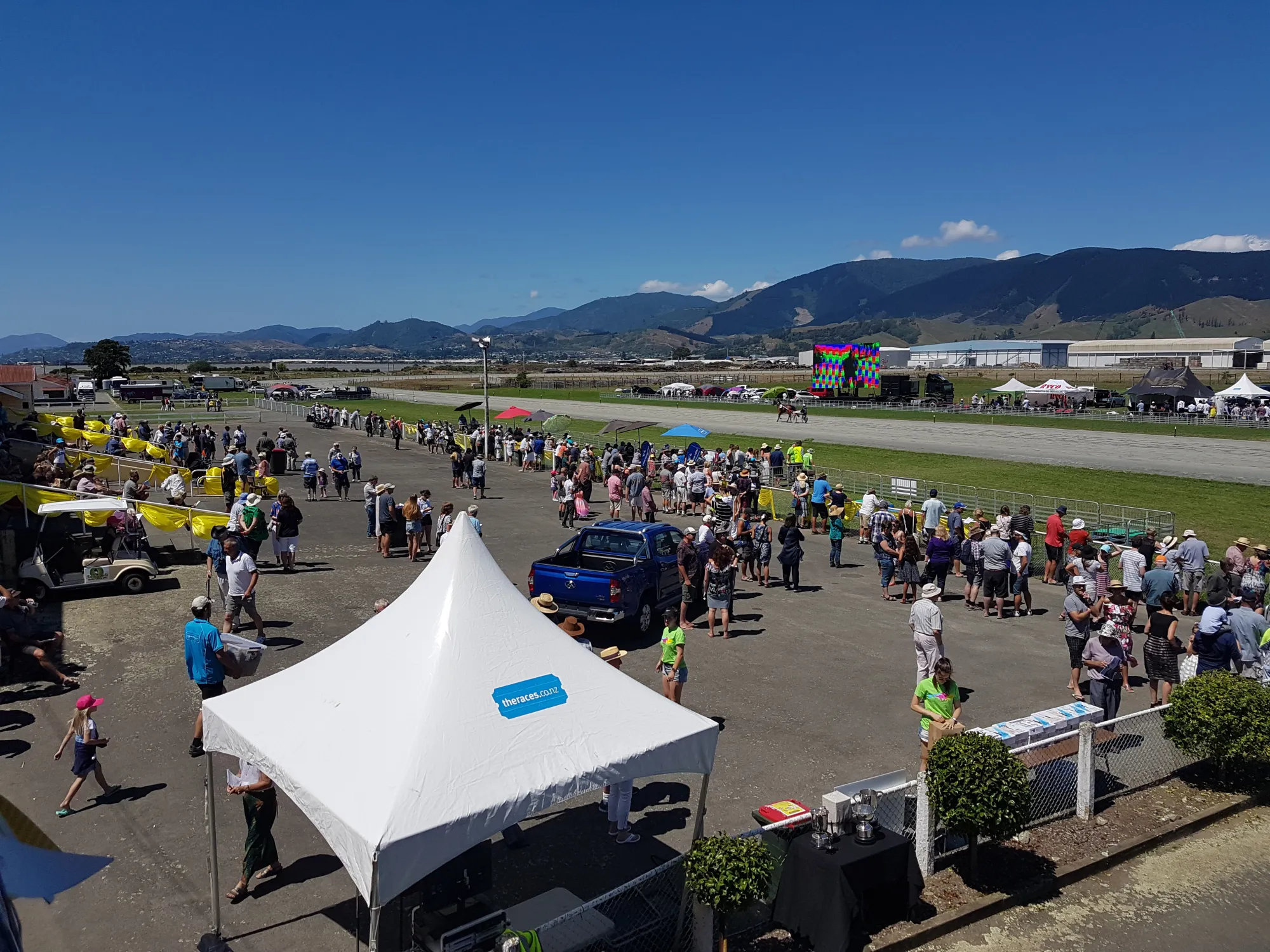 Competitions at Nelson Harness Races Summer race meet