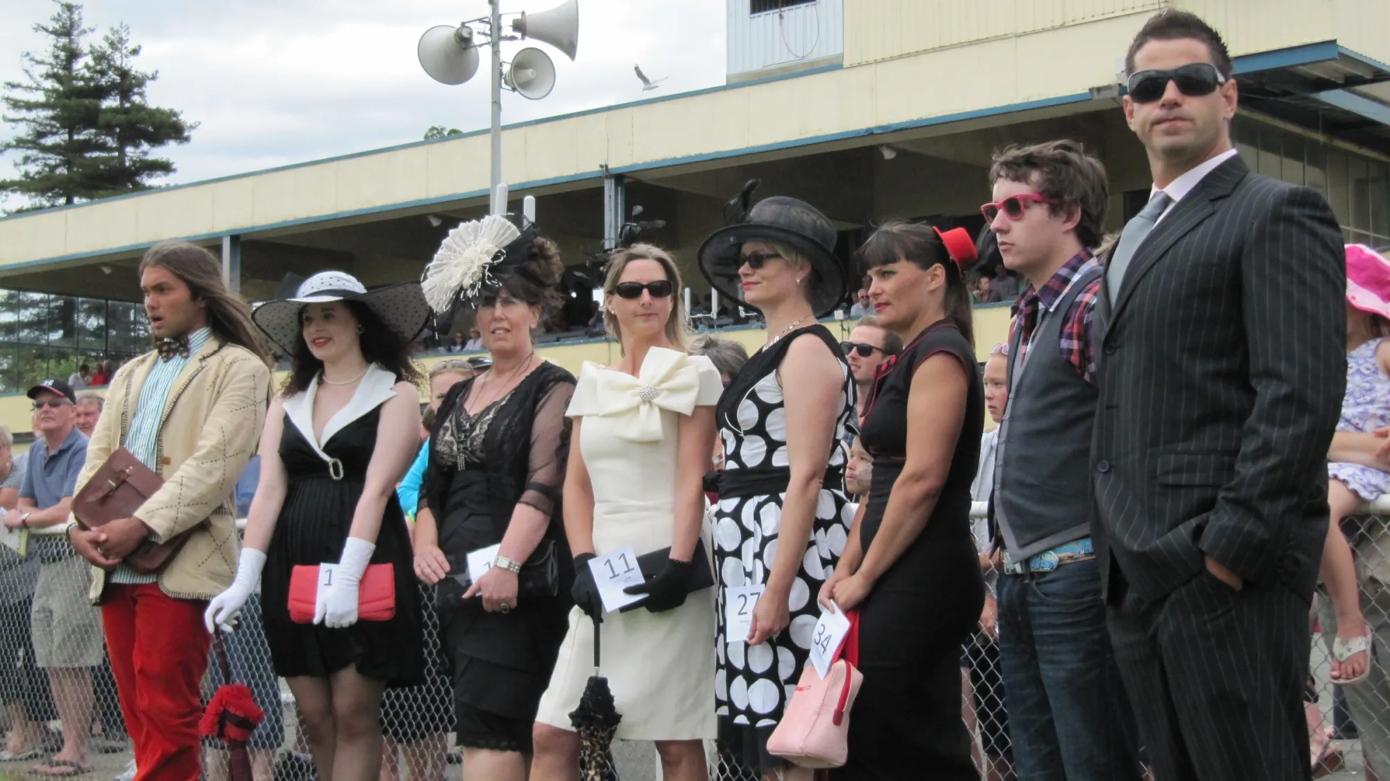 Fashion in the field at the Nelson Harness Races in January