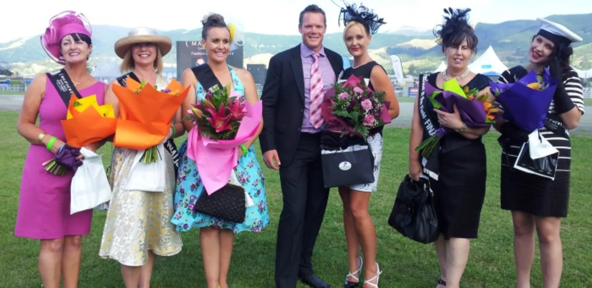 Fashion in the Field womens finalists summer 2014 |Nelson Harness Races