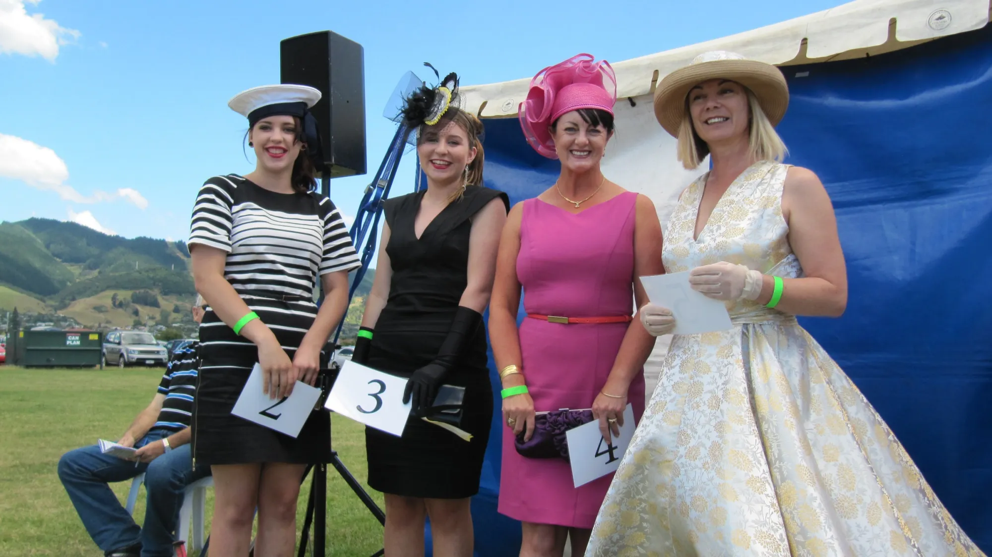 Fashion in the field at Nelson harness races summer festival