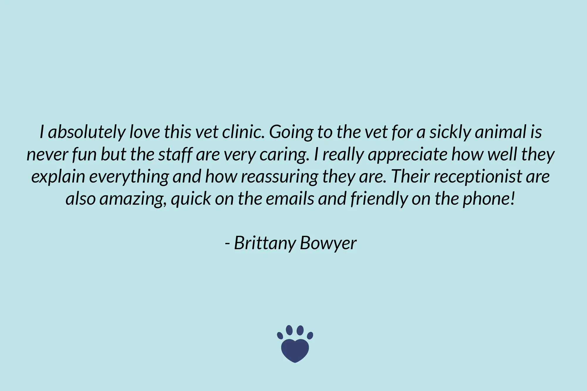 Brittany Bowyer Testimonial