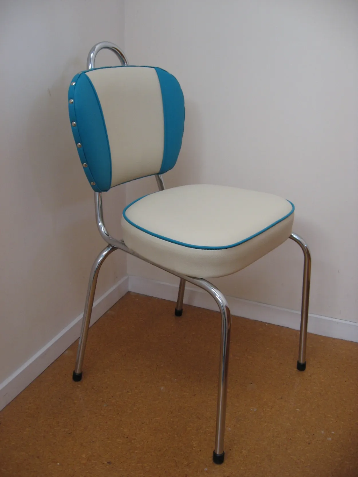 Restored vintage dining chair