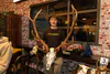 Finn Dallas with his red stag trophy