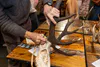 Length measurement on a Red stag