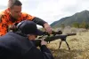 NZDA member sharing his knowledge on good shooting technique