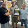 Hubert & Tania (Ninox Orchids) being awarded with the Geoff Laird Award 2025