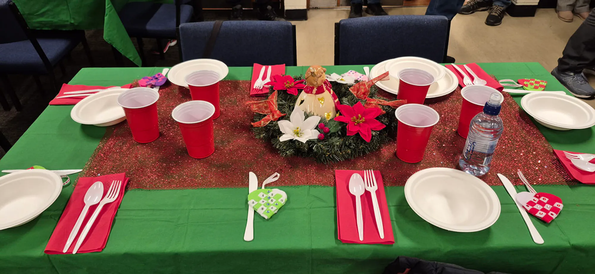 Mid Winter Christmas 2025 Table Decorations