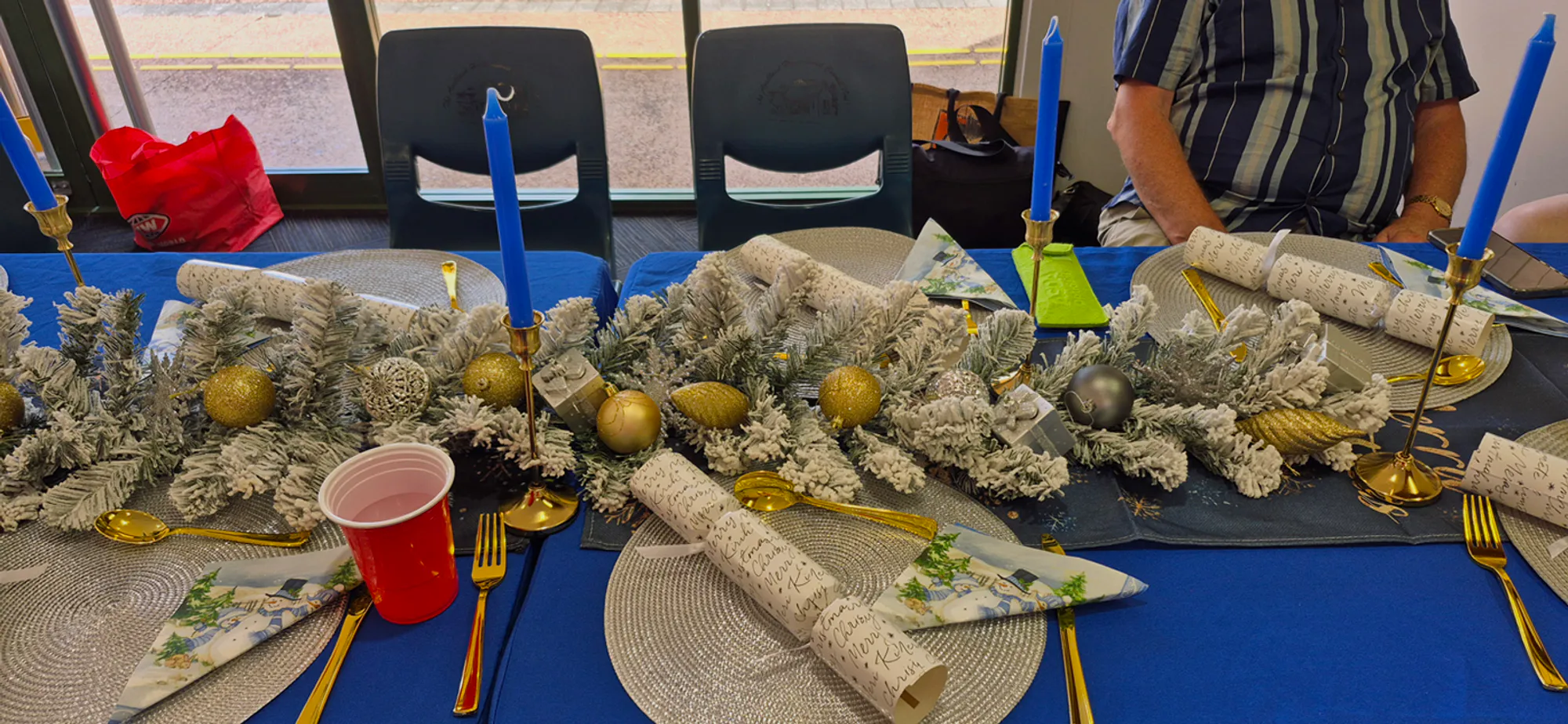 NZOS Christmas Celebration Dec. 2025 Table Decorations