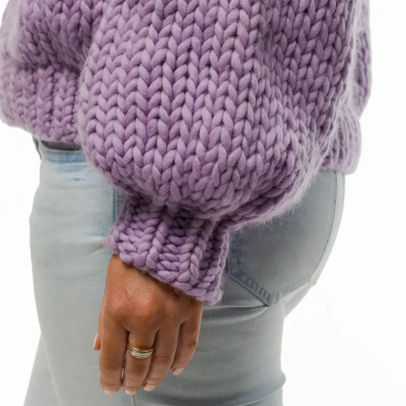 Love Bomber knitting pattern