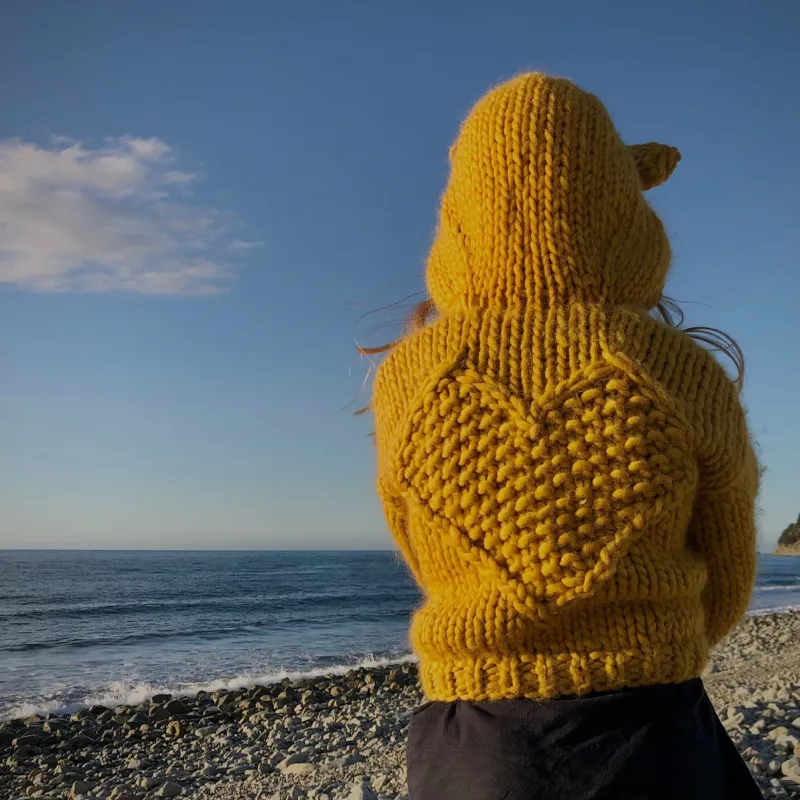 The back view of the Mini Love Bomber expansion pack hood