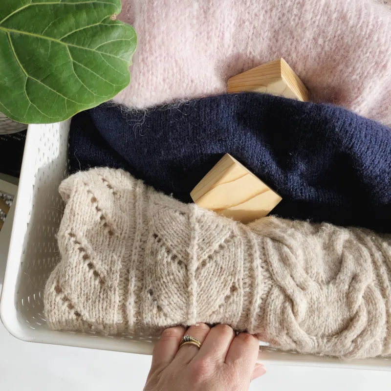 cedar blocks to protect clothing from moths