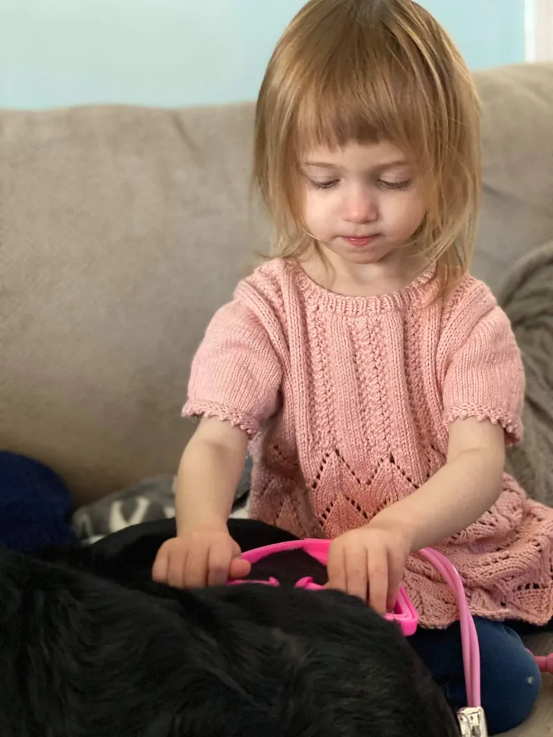 Pelongpelong dress in soft pink