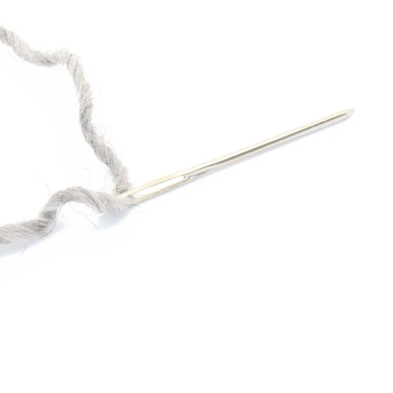 Stainless steel yarn needle for knitting