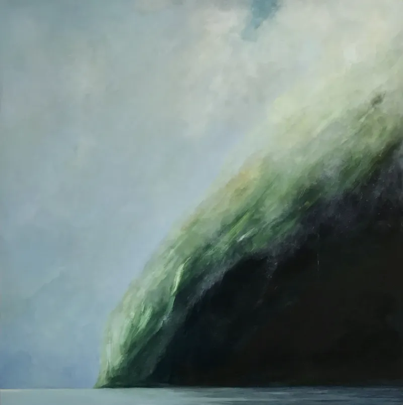 Nic Foster, 'Deep Cove' 2020, Acrylic on Board, 1200 x 1200, $3,500