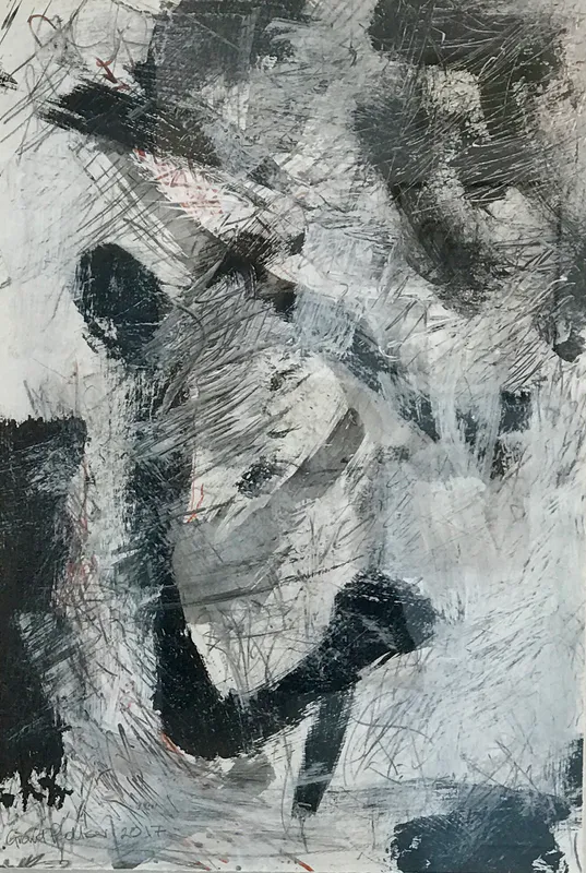 Grant Palliser, Cow House series IV, $1,400 framed