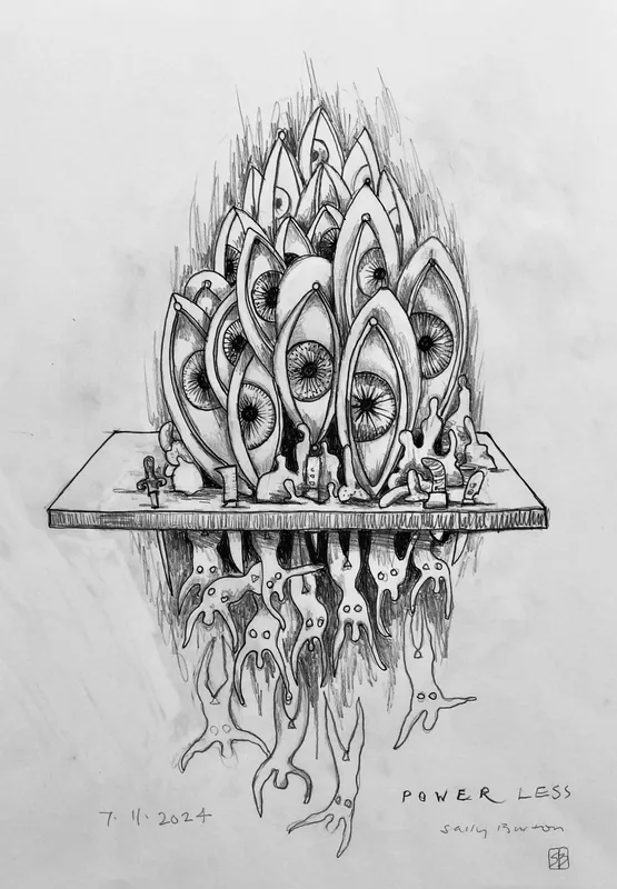 Sally Burton, Power Less, $400