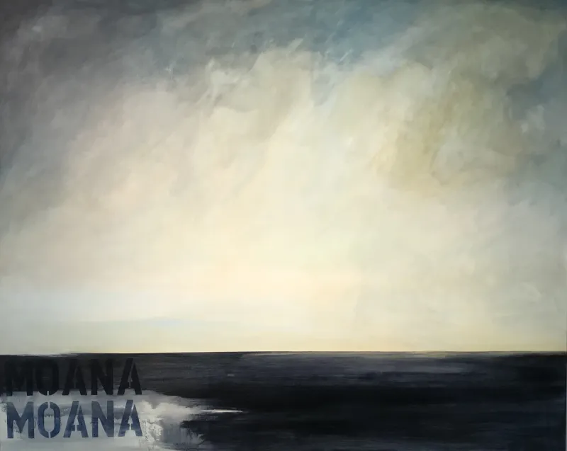 Nic Foster, Moana, Moana, 2021,  Acrylic on Canvas,  1200 x 1500,  SOLD