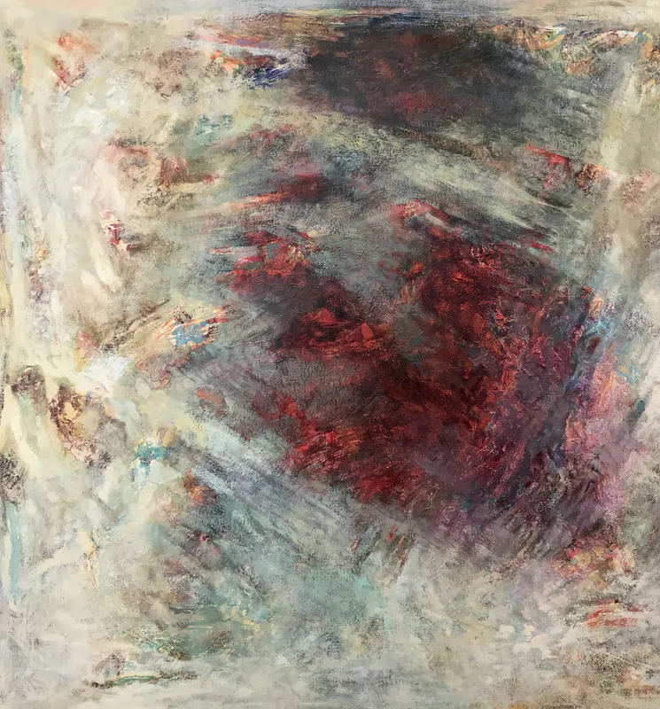 David Ryan, 'Red Drift' $4000