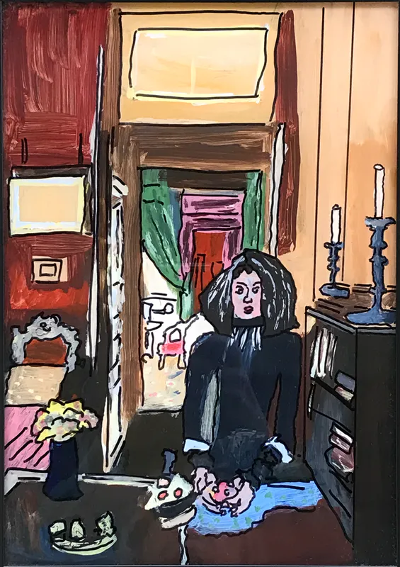 Catherine Russ, 'Interiors (my bedroom)' SOLD