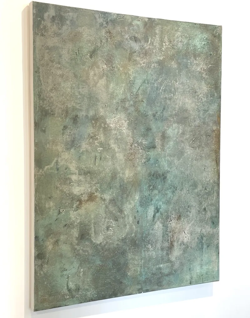 Kathaleen Bartha, Traces of Time, 2021, Mixed Media on Canvas, 1010 x 760, $1,600