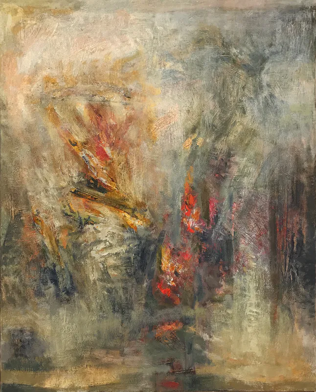 David Ryan, Reach (early light), oil on canvas, $2,800