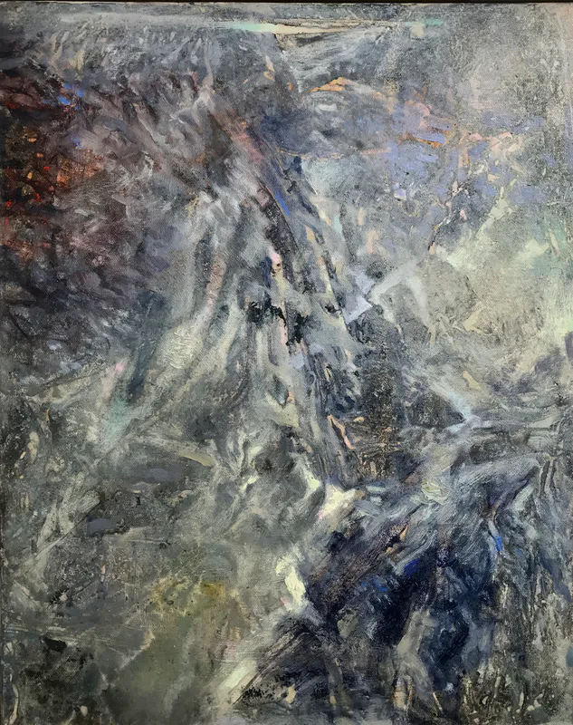 David Ryan, 'Muller Glacier moraine wall' diptych, $4,200