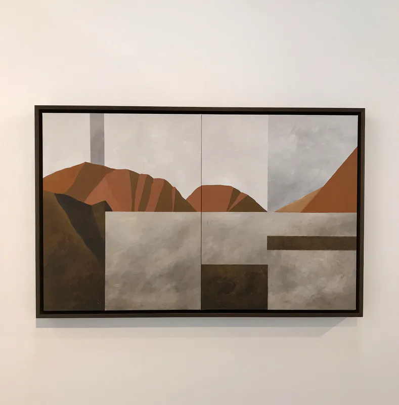 Kirsten Cooper, Terra Nullius (showing frame), $1950