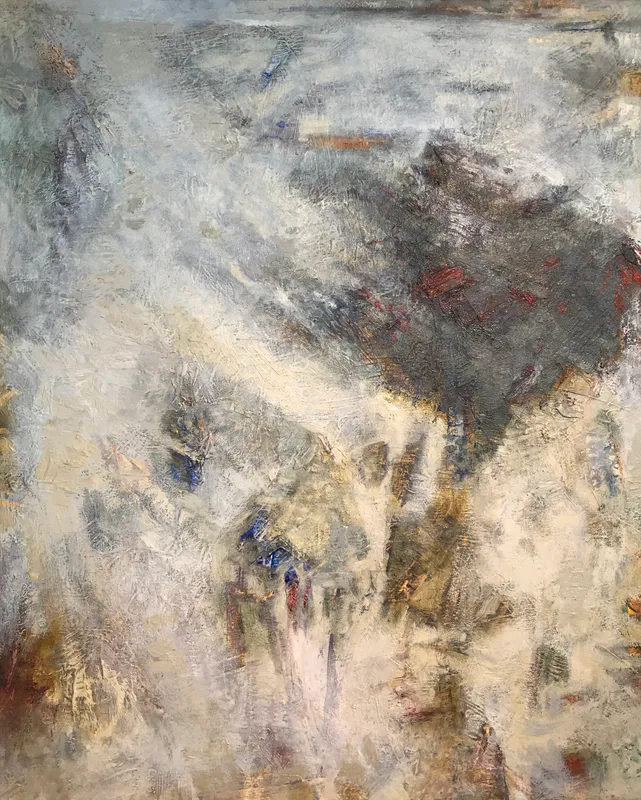 David Ryan, From Frozen Ground (ice across the escarpment) $4,800