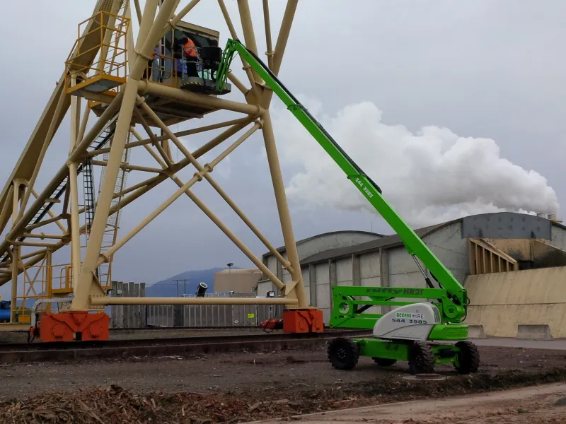 Access Hire - Elevated Work Platform Hire - 21m Knuckle Boom 4x4 Lift For Hire - HR21 (NOTE NEW PH: 0508 546 411)