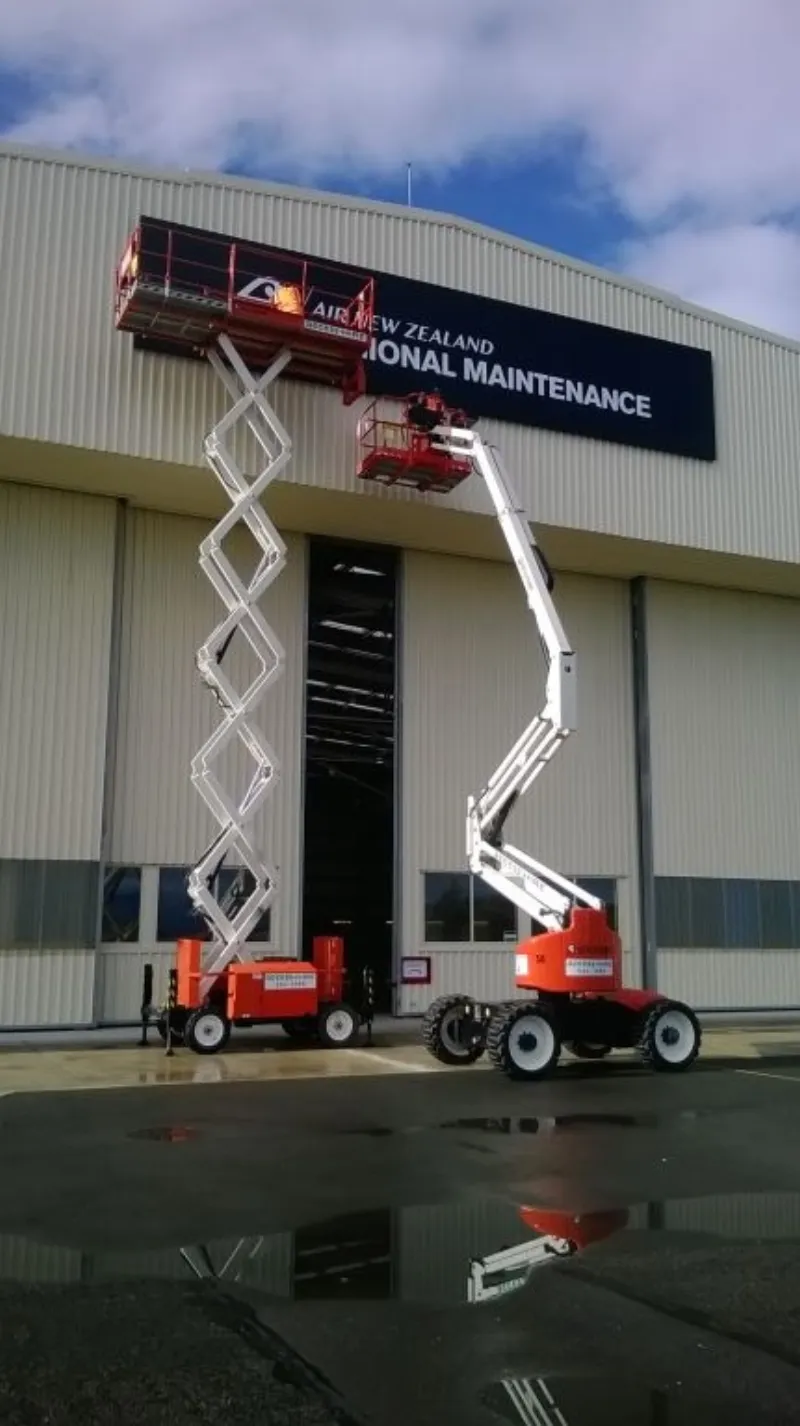 Access Hire - Elevated Work Platform Hire - 10m Rough Terrain Diesel Scissor Lift For Hire - SRT3370