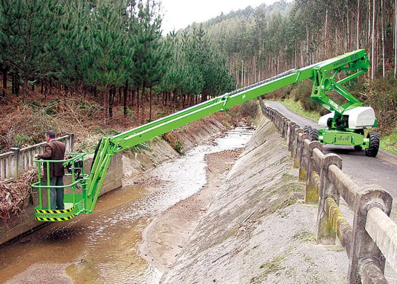 Access Hire - Elevated Work Platform Hire - 21m Knuckle Boom 4x4 Lift For Hire - HR21 (NOTE NEW PH: 0508 546 411)