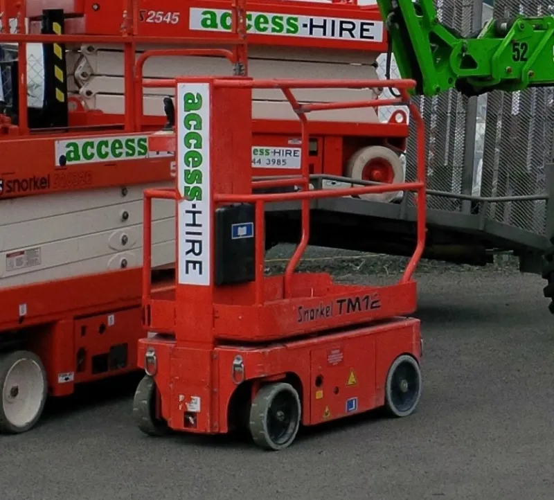 Access Hire - Elevated Work Platform Hire - 3.6m Electric One Man Personnel Lift For Hire - TM12