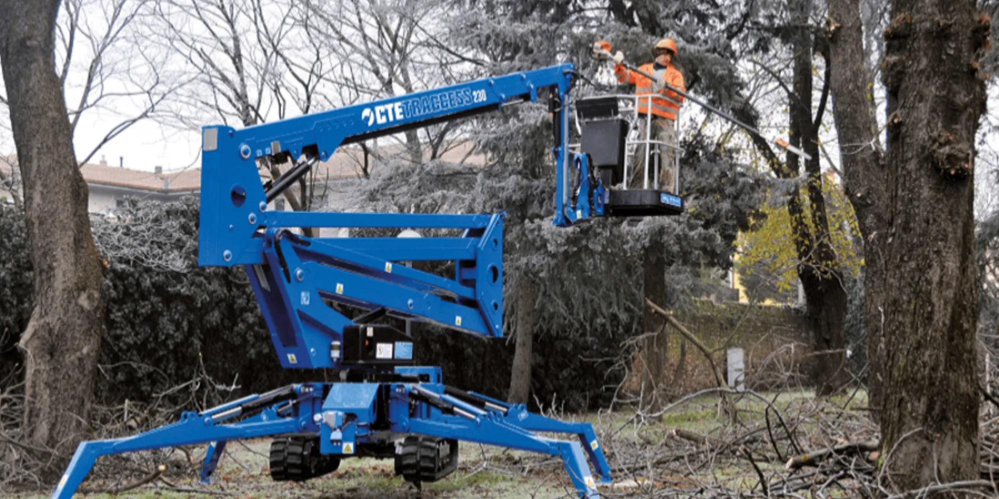 Tracked Spider Boom addition to Safe Hire's Access gear fleet.