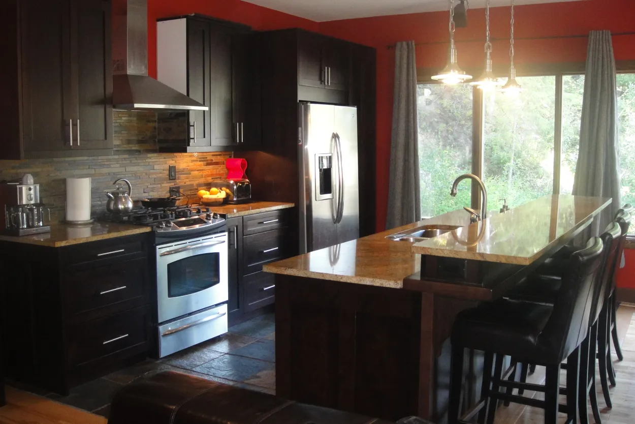 Audio/Visual, Lighting, In-floor Electrical and Hot water Heat designed and installed