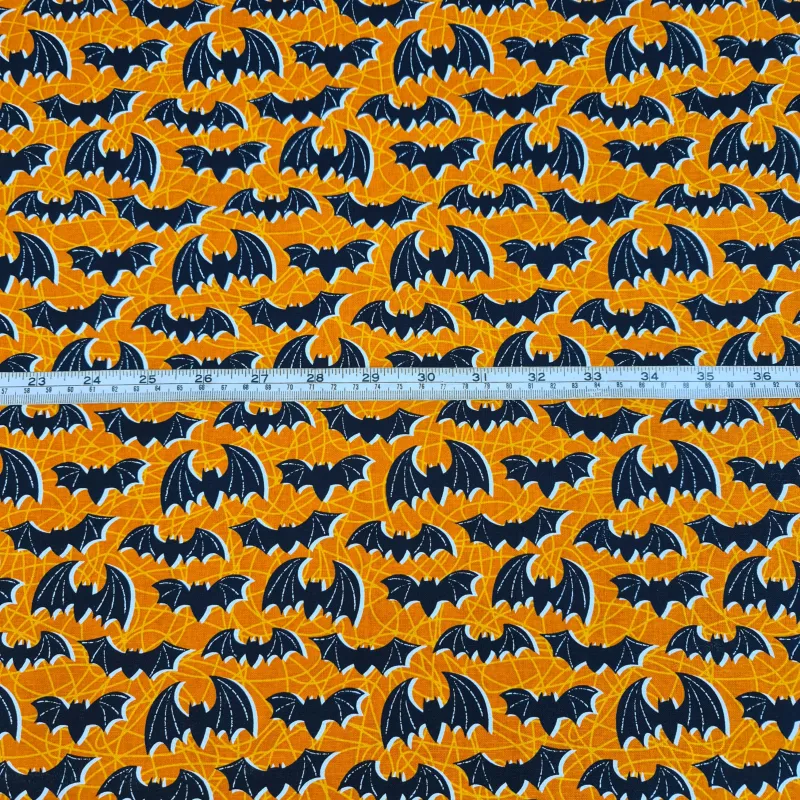bats on orange