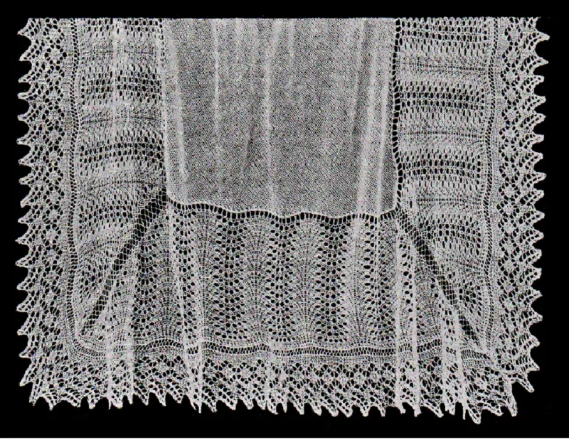 Feathers shawl